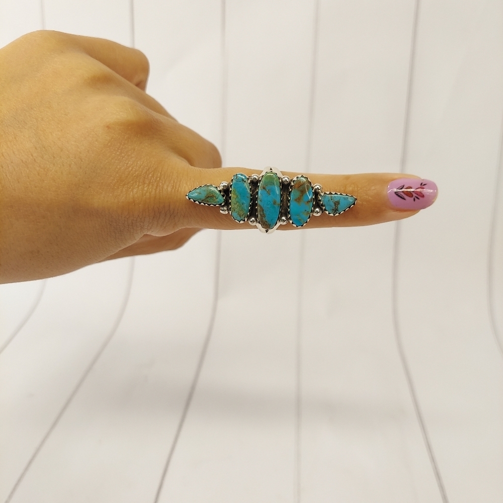 Turquoise Statement Ring - Picture 9 of 12